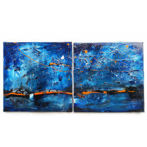 „Blue dream” 30x 60 cm