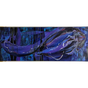 „Meduze II”  60x120cm, canvas 3D