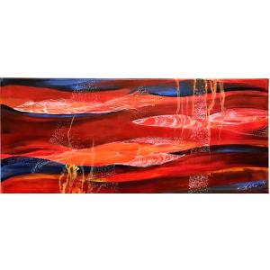 „Somoni” 40 x 85 cm, canvas 3D